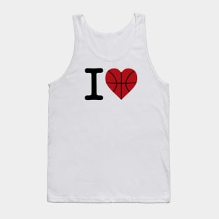 I love basketball Tank Top